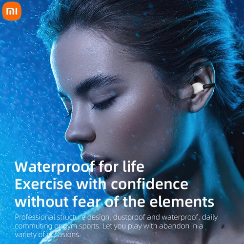 XIAOMI C01 TWS Bluetooth 5.3 Earphone Sports Gaming Headset Noise Canceling Wireless Earbuds Earclip Headphones With Mic