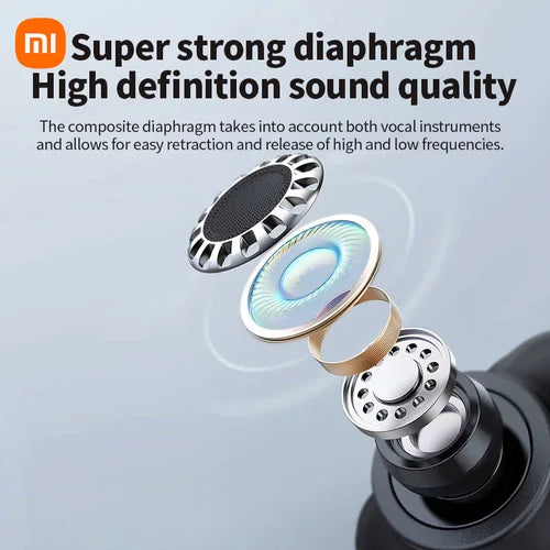 XIAOMI A33 Bluetooth 5.3 Earphone HiFi Sound Wireless Earbuds Gaming Headset Waterproof Sports Headphones With Mic For Phone